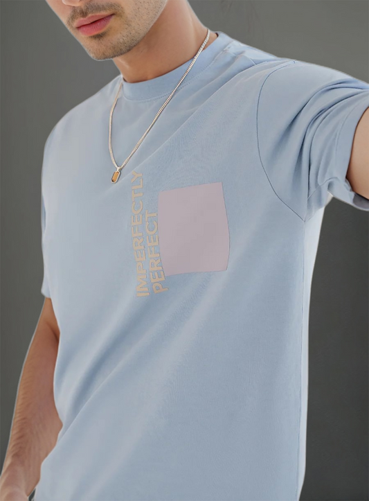 CREW NECK TEE WITH PATCH POCKET