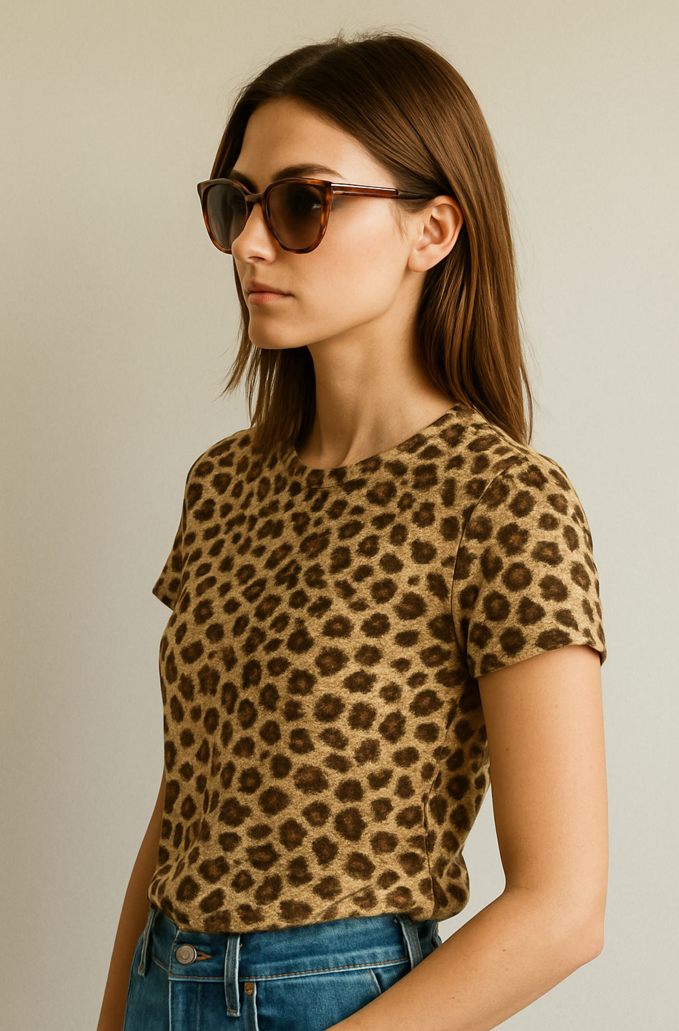 Women’s Leopard T shirt