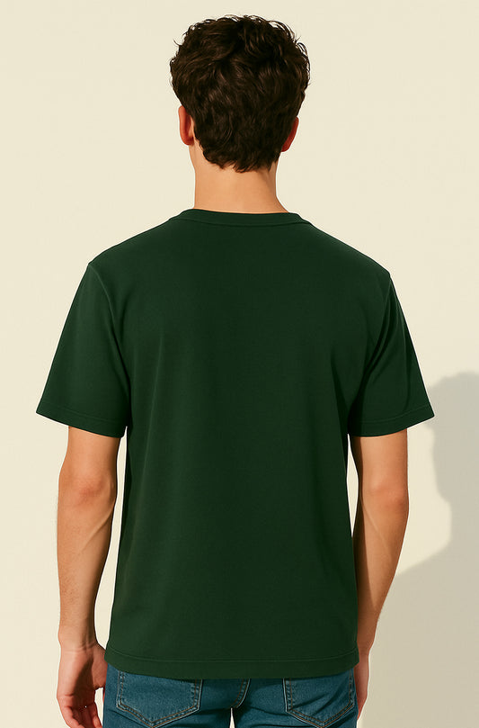 Forest Green oversized T-Shirt for Men