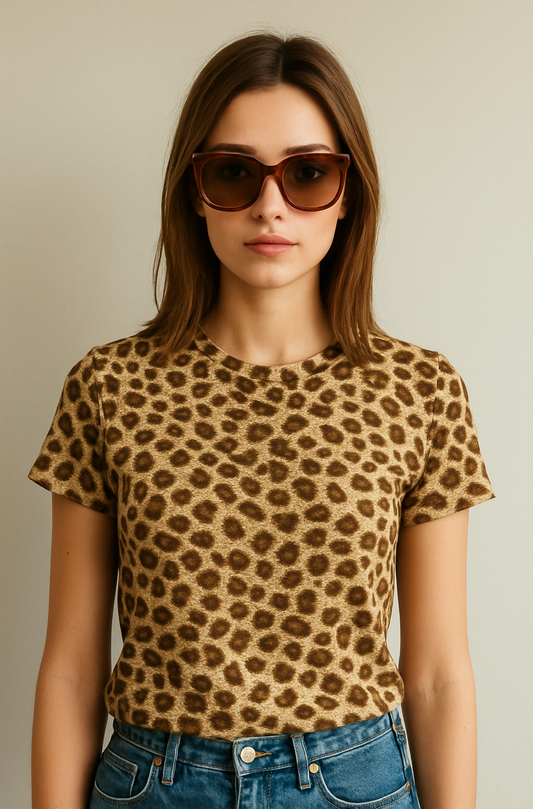 Women’s Leopard T shirt